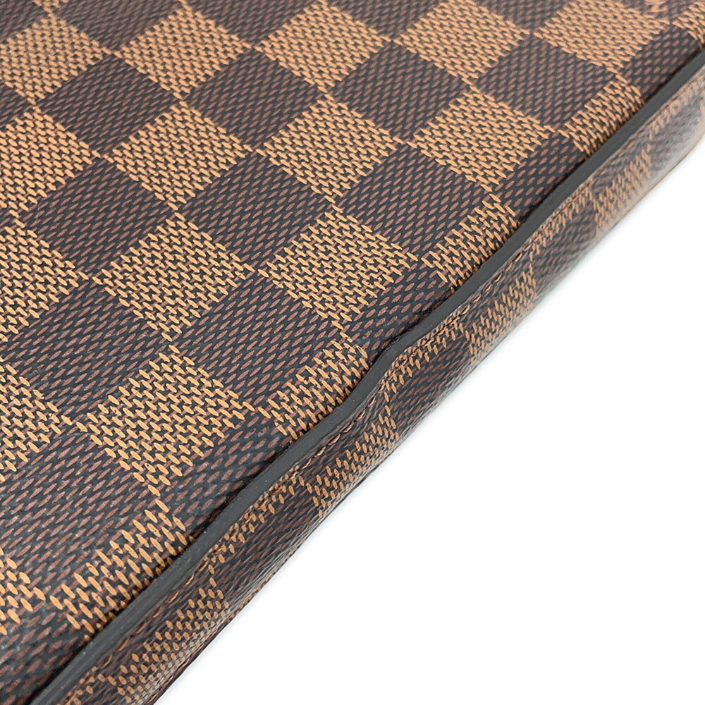 LOUIS VUITTON Red Damier Pochette Mini Bag - Picture 9 of 16